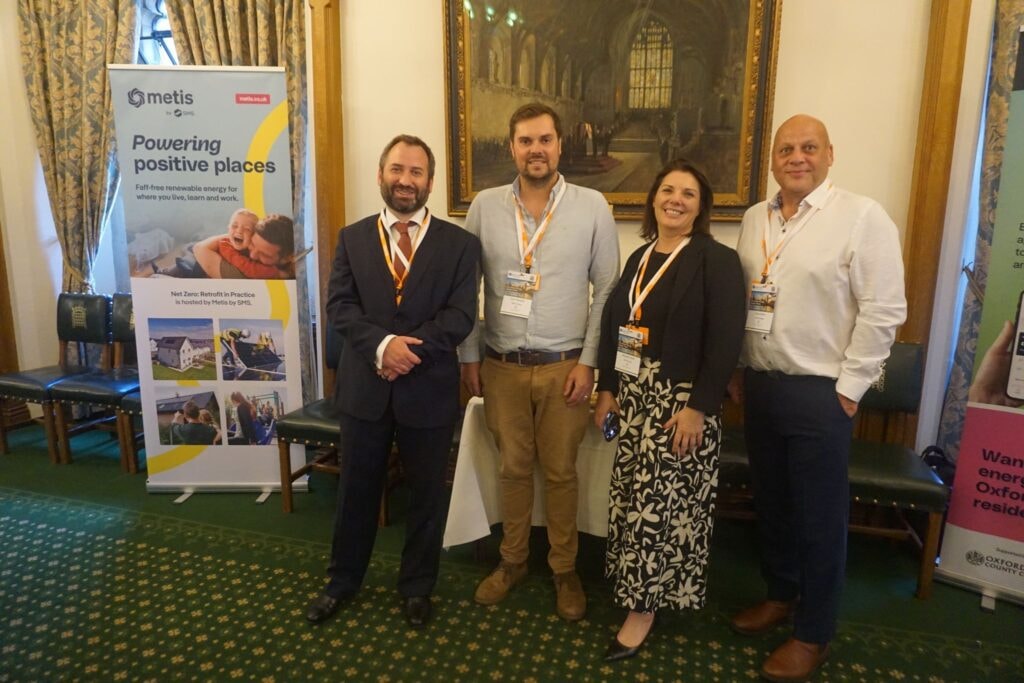 Metis and SMS join Parliamentary Reception to champion local Net Zero solutions