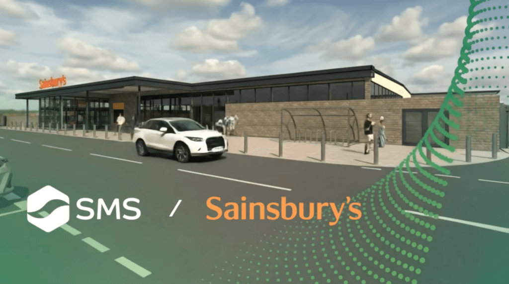 SMS delivers 10th end-to-end utility infrastructure project for Sainsbury's in 2025