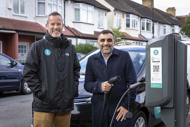Liberty Charge CEO unveils new chargepoints in Croydon